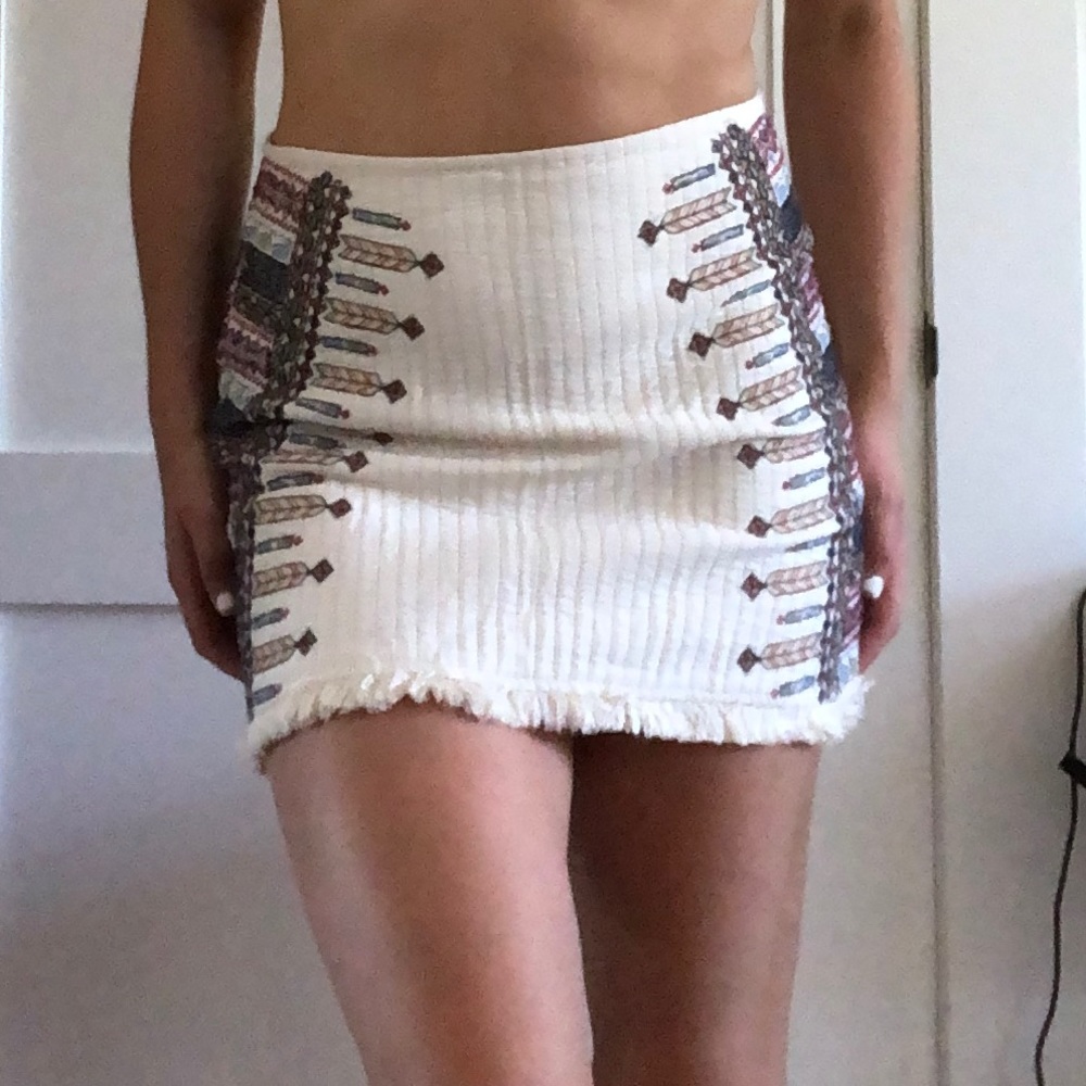 Knitted skirt